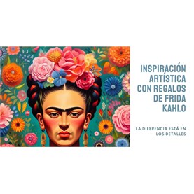 Descubre cómo la Diferencia está en los Detalles. Regalos Inspirados en Frida Kahlo para un Toque de Inspiración Artística